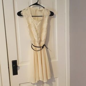 Off white dress